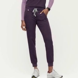 FIGS Zamora Jogger Scrub Pants *LIMITED EDITION* Purple Shadow Size L/P PO 2200